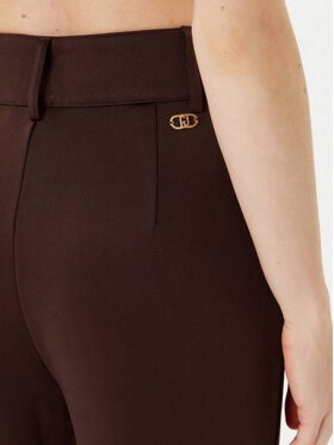 Liu Jo Sport Spodnie materiałowe TF5106 F0778 Brązowy Regular Fit