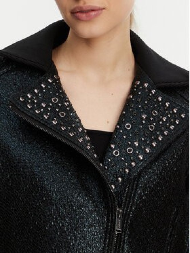 DKNY Kurtka przejściowa P4JJ6XIY Czarny Regular Fit