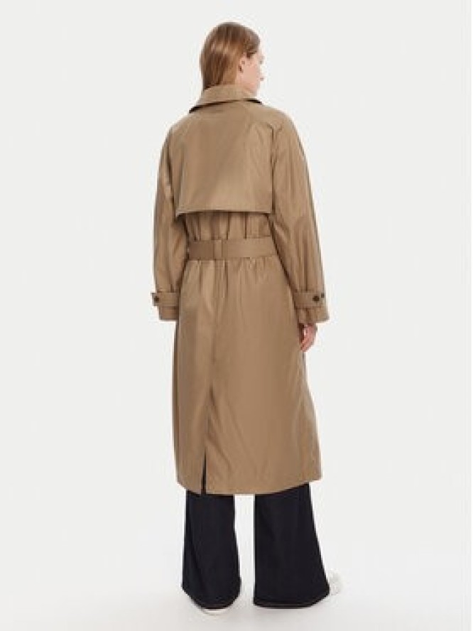 Calvin Klein Trencz LV044C501G Brązowy Regular Fit