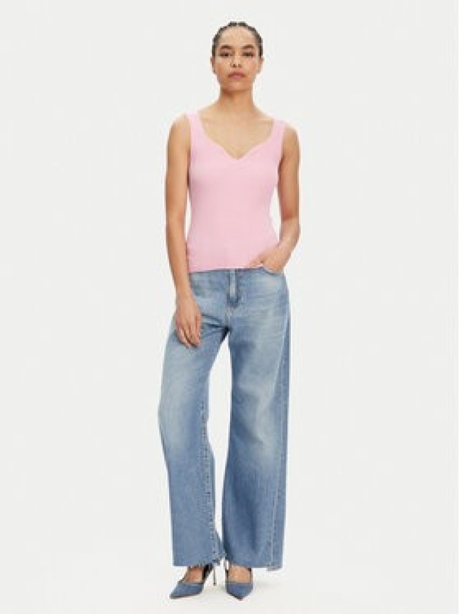 Vero Moda Top Willow 10326450 Różowy Slim Fit