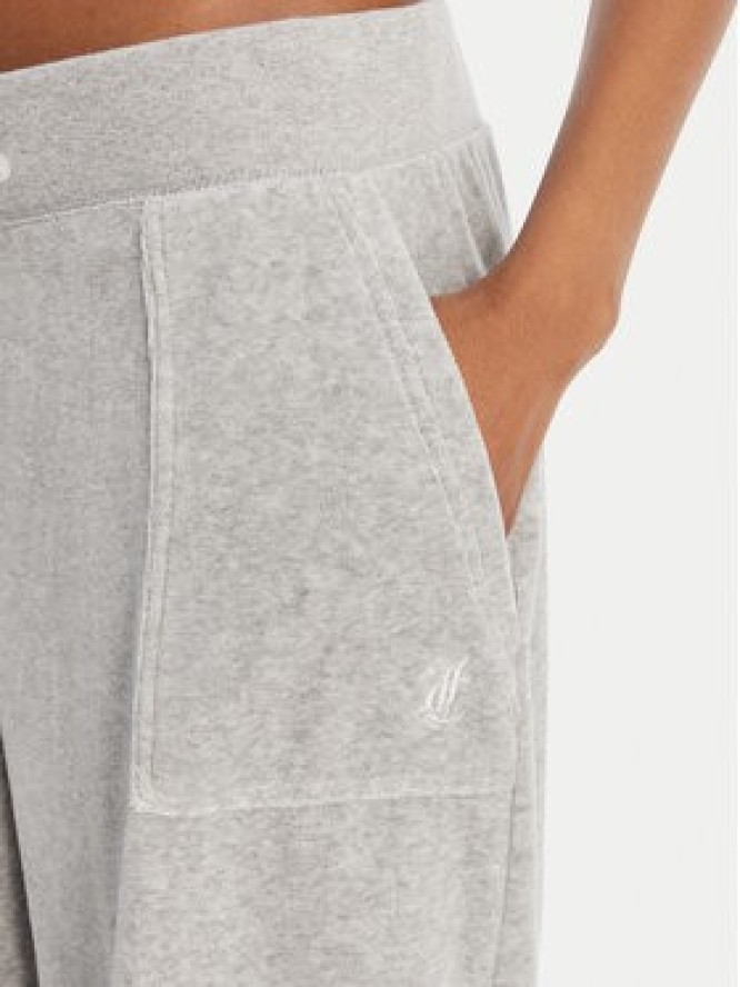 Juicy Couture Spodnie dresowe Yuka JCBBJ225803 Szary Wide Leg