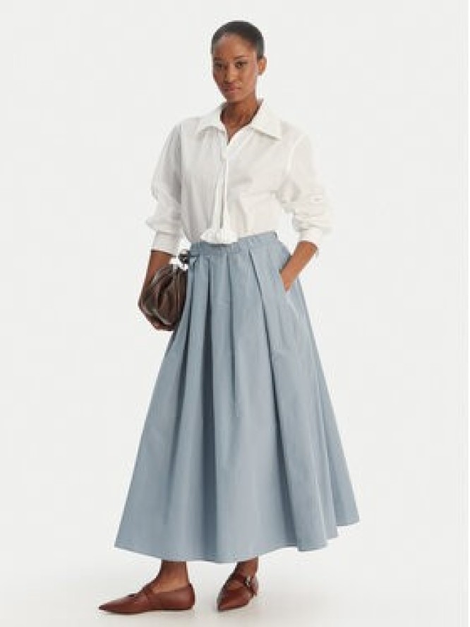 Weekend Max Mara Spódnica trapezowa Formica 2615101072 Błękitny Regular Fit