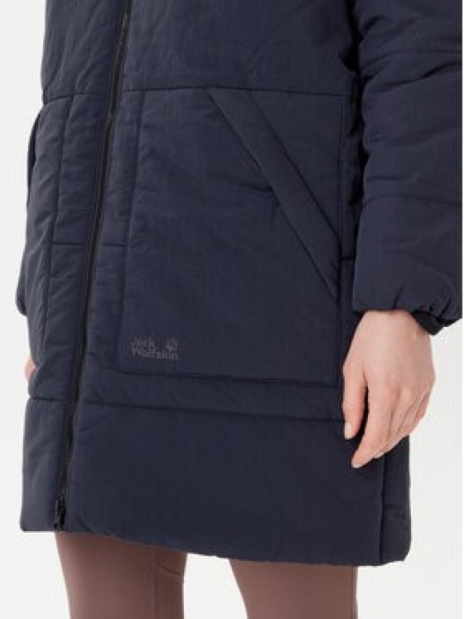 Jack Wolfskin Kurtka zimowa Northern Lite Coat A65067 Granatowy Regular Fit