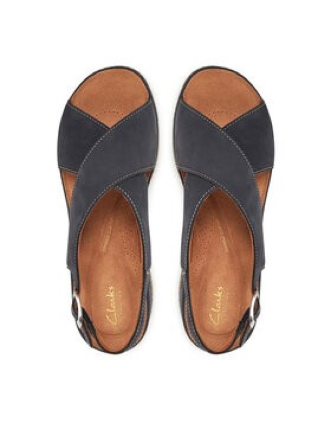 Clarks Sandały Kassanda Step 26181440 Granatowy