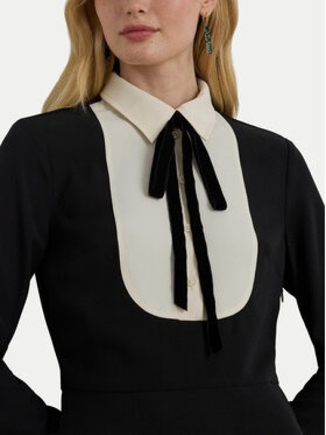 LAUREN RALPH LAUREN Sukienka codzienna 200979908001 Czarny Flare Fit