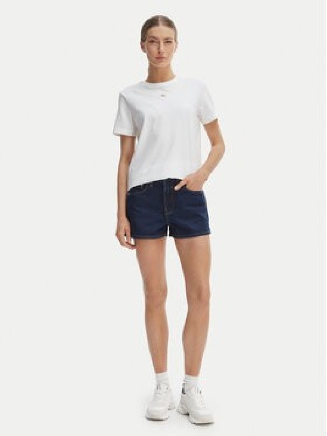 Calvin Klein Jeans T-Shirt LV047F227G Biały Classic Fit