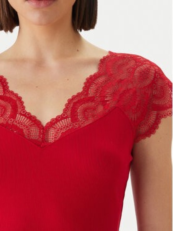 Morgan Bluzka 251-DELI Czerwony Slim Fit