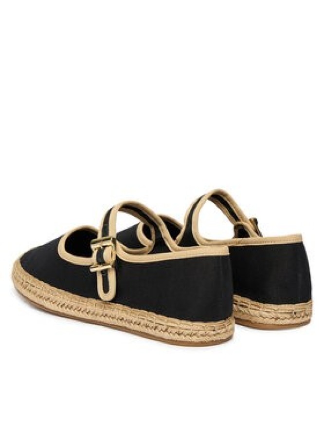 Tommy Hilfiger Espadryle Buckle Maryjane Espadrille FW0FW09239 Czarny