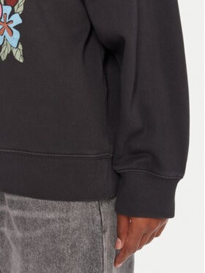 Roxy Bluza Lineup ERJFT05006 Czarny Relaxed Fit