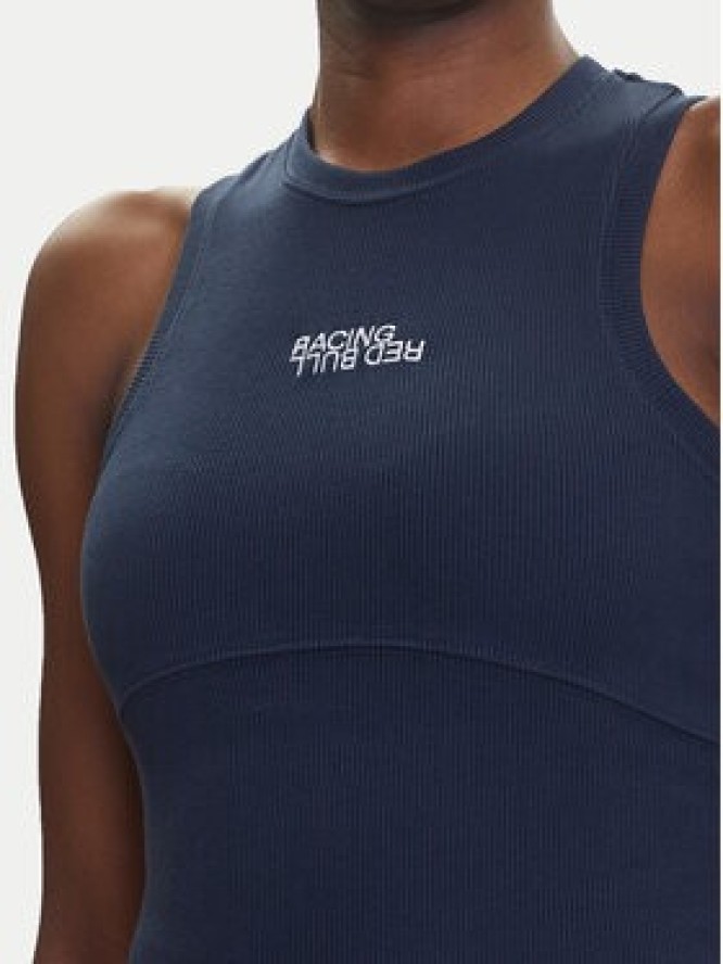 Pepe Jeans Top Red Bull Racing Logo RL500011 Granatowy Slim Fit