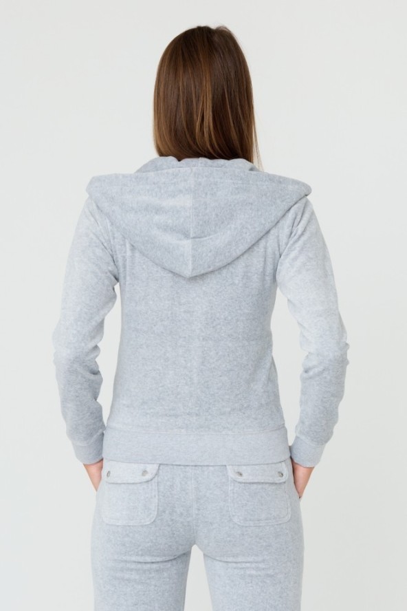 JUICY COUTURE Szara damska bluza Robertson, Rozmiar XL
