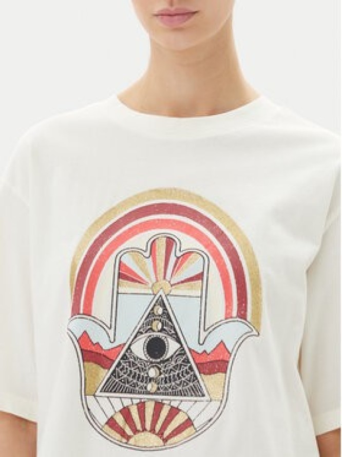 JDY T-Shirt Carla 15341561 Biały Regular Fit