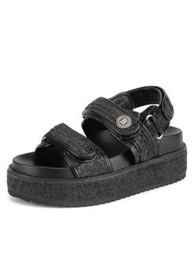 Badura Sandały BEGONIA-TS6165-01 Czarny