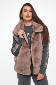 Kamizelka damska futrzana Deyn PINKO