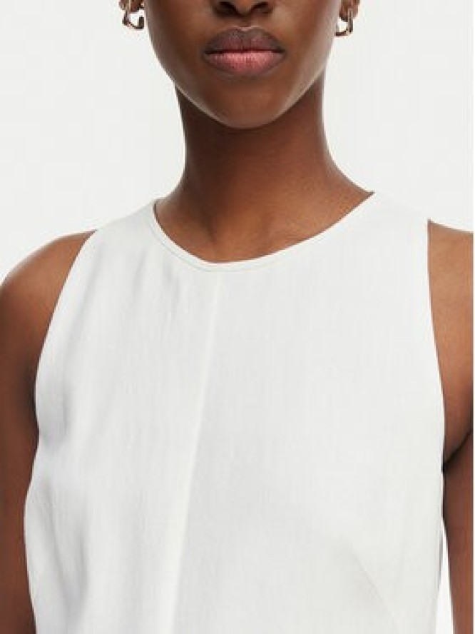 BOSS Sukienka koktajlowa Dinderal 50557447 Biały Regular Fit