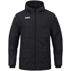 Kurtka JAKO Coach Team z Kapturem Czarna