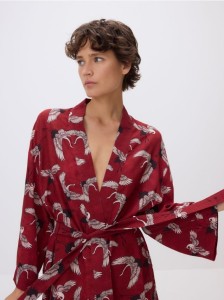 Wzorzyste kimono - wielobarwny