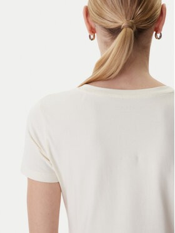 Guess T-Shirt W6RI32 J1314 Écru Regular Fit