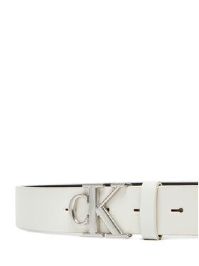 Calvin Klein Jeans Pasek Damski LV04K7018G Biały