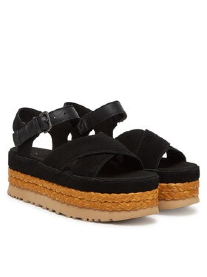 Ugg Espadryle W Aubrey Ankle Strap 1167471 Czarny