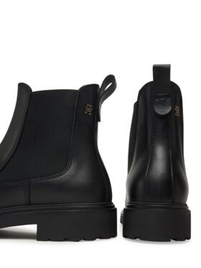 Tommy Hilfiger Sztyblety Cleated FW0FW08766 Czarny