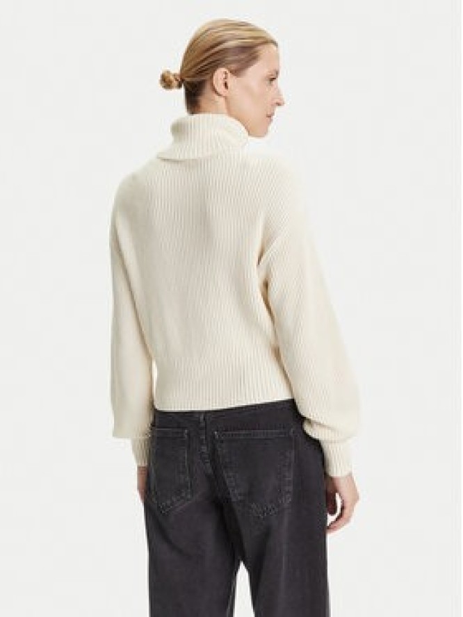 Calvin Klein Jeans Golf LV047D349G Écru Loose Fit