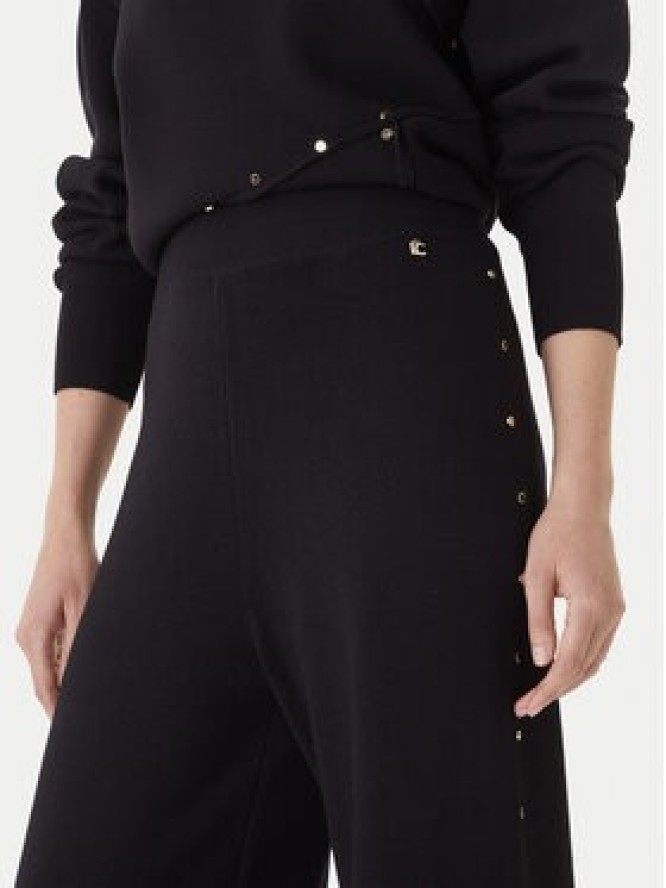 LOLA CASADEMUNT Spodnie materiałowe LF2514002 Czarny Regular Fit
