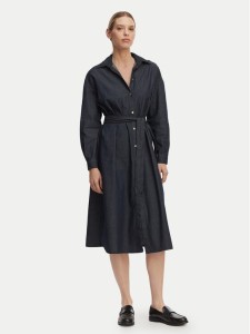 Armani Exchange Sukienka koszulowa XW001794 AF21337 MB001 Granatowy Regular Fit