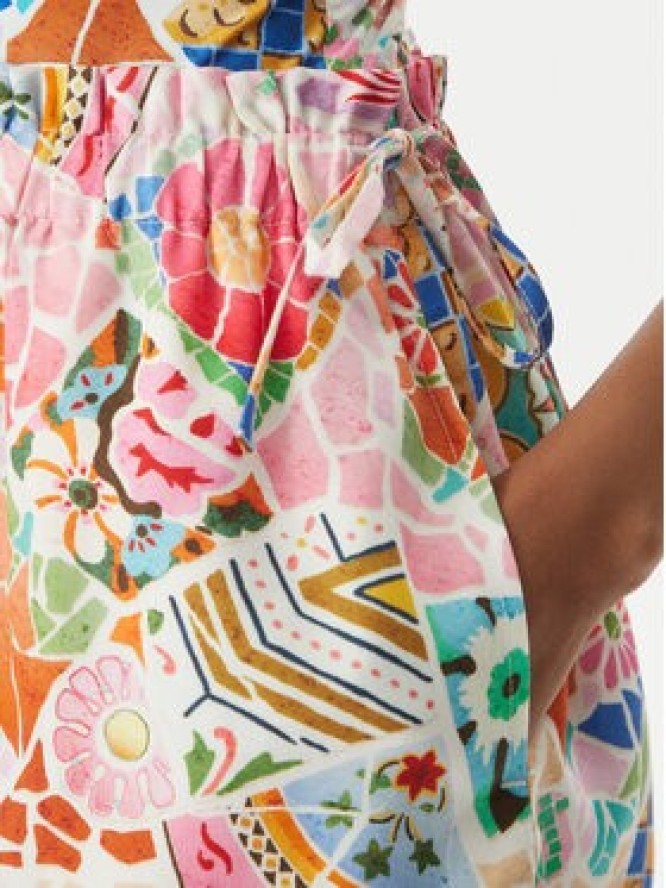 Seafolly Szorty materiałowe Beach Bohème 55774-SH Kolorowy Regular Fit