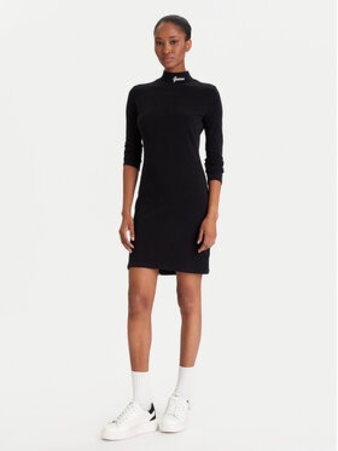 Guess Sukienka codzienna V5BK04 KCBF1 Czarny Slim Fit