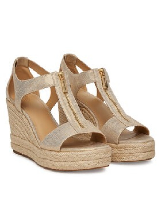 MICHAEL Michael Kors Espadryle Berkley 40S4BRMS9D Złoty