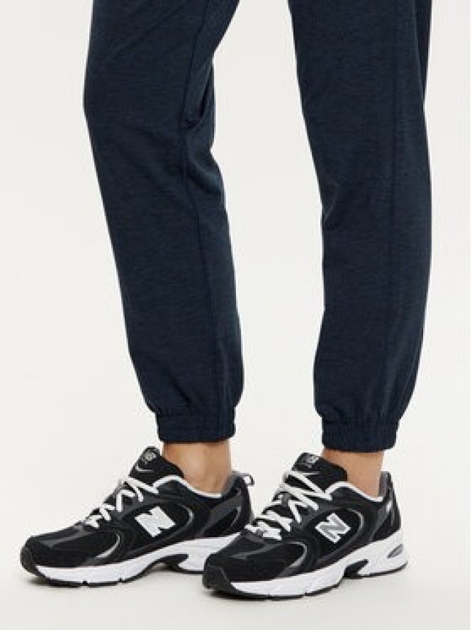 Girlfriend Collective Spodnie dresowe ReSet 6016 Granatowy Slim Fit