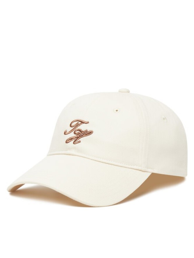 Tommy Hilfiger Czapka z daszkiem Th Embroidered AW0AW17489 Beżowy