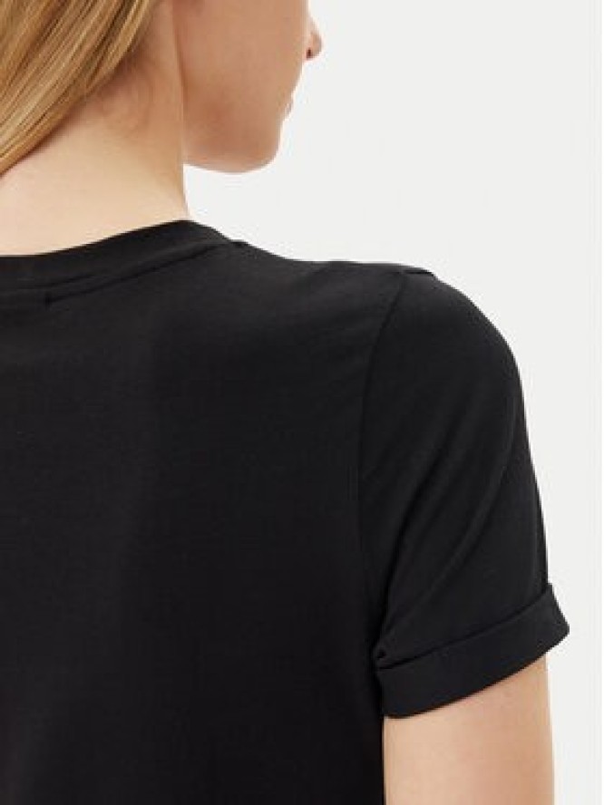 EA7 Emporio Armani Sukienka codzienna 7W000478 AF12500 UC001 Czarny Regular Fit