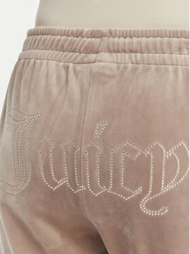 Juicy Couture Spodnie dresowe Tina JCWBJ126327 Beżowy Straight Leg