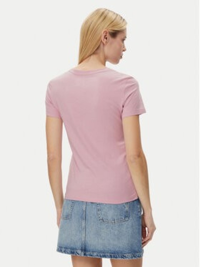 Guess T-Shirt W1YI1B I3Z14 Fioletowy Regular Fit