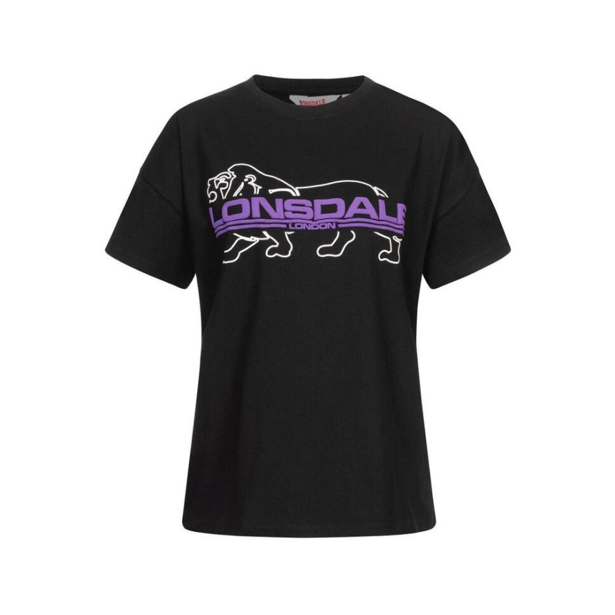 Damska koszulka z nadrukiem Lonsdale Cullaloe