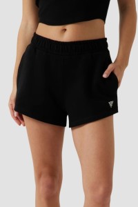 GUESS Czarne damskie szorty Primula, Rozmiar L
