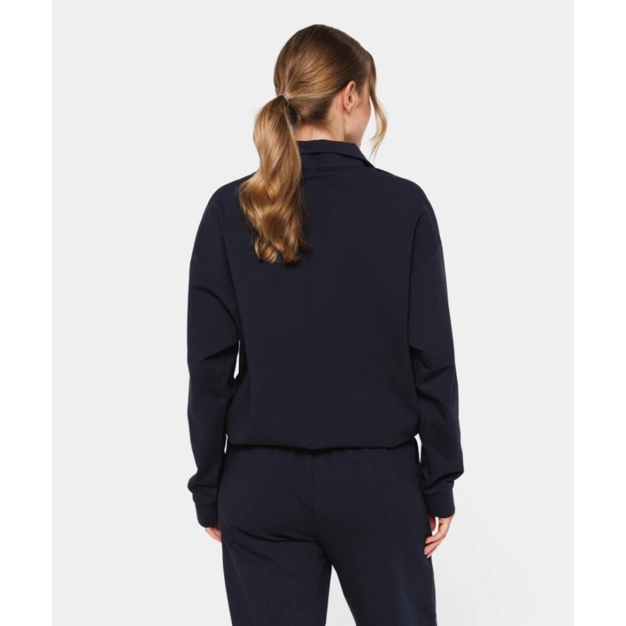 Bluza dresowa Carpatree Club Sport Royal Navy