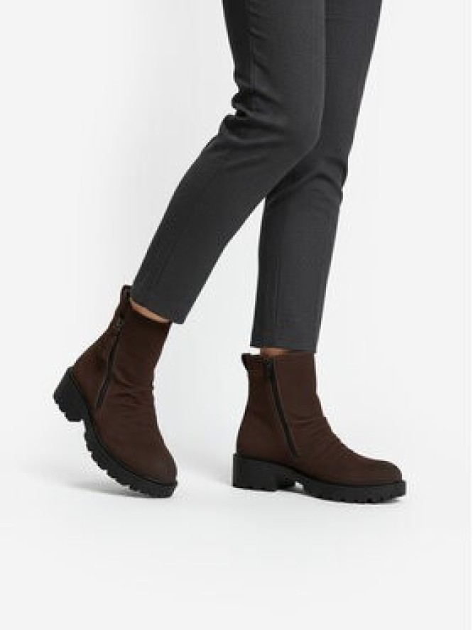 Clara Barson Botki CEO-HY8007S-1 Brązowy