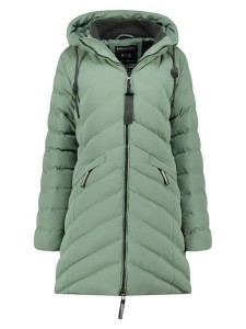 ANAPURNA Parka "Clarisana" w kolorze zielonym rozmiar: M