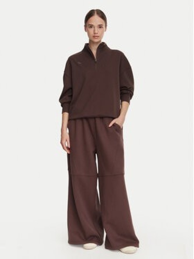 Kappa Bluza 372664W Brązowy Oversize