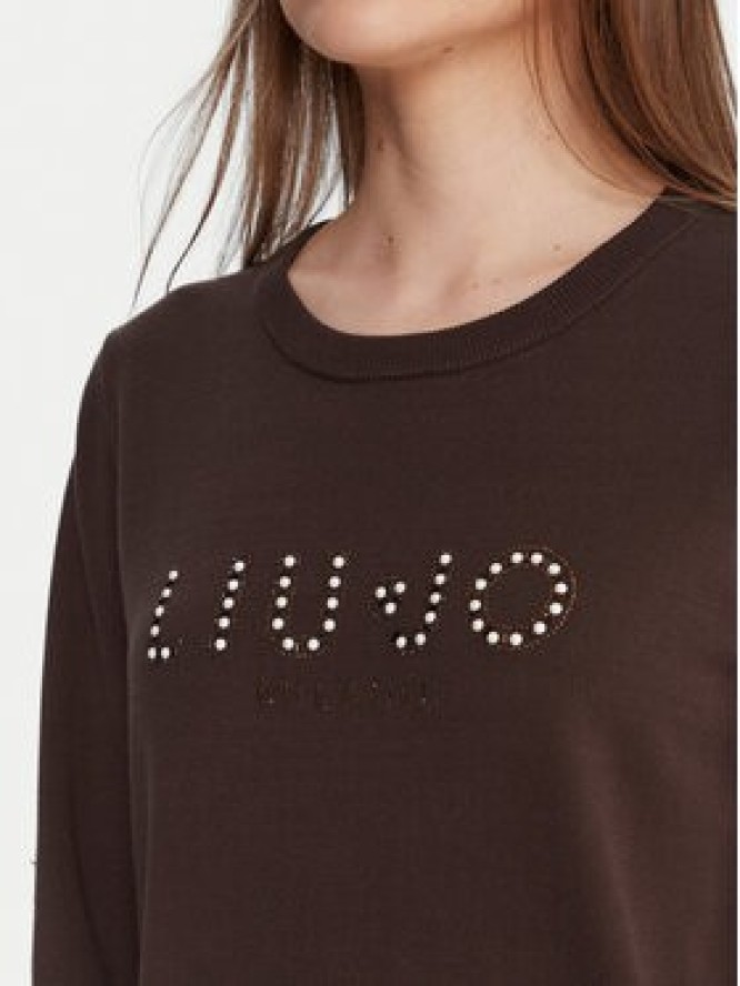 Liu Jo Sweter TF5248 MS63L Brązowy Regular Fit