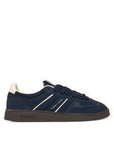 Tommy Jeans Sneakersy The Greenwich Edge Suede EN0EN02924 Granatowy