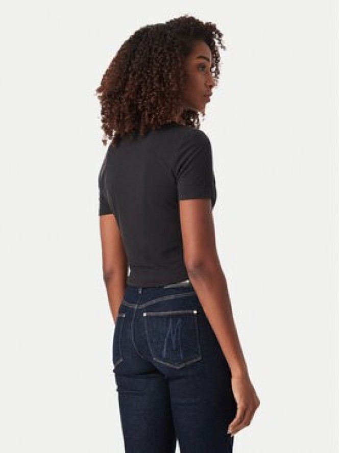 Guess Bluzka W6YP33 K4383 Czarny Slim Fit