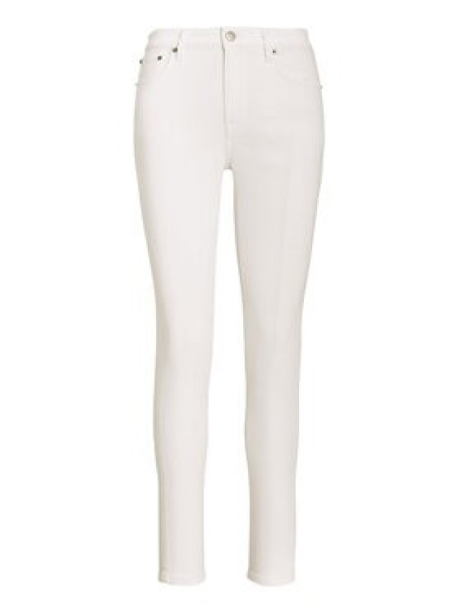 LAUREN RALPH LAUREN Jeansy 200926078001 Biały Skinny Fit
