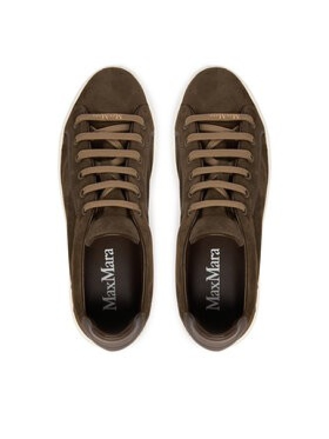 Max Mara Sneakersy 2614761031650 Brązowy