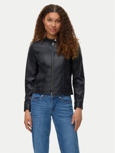 Vero Moda Kurtka z imitacji skóry Amanda 10331229 Czarny Regular Fit