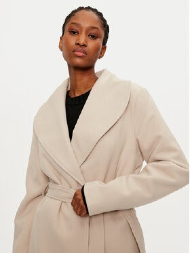 JDY Płaszcz przejściowy Frankie 15330201 Beżowy Regular Fit