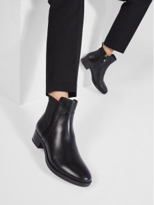 Geox Botki D Felicity G D94G1G 00043 C9999 Czarny